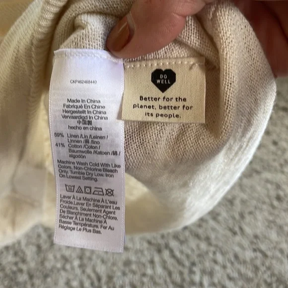 Madewell colorblock stripe sweater - Picture 6 of 8